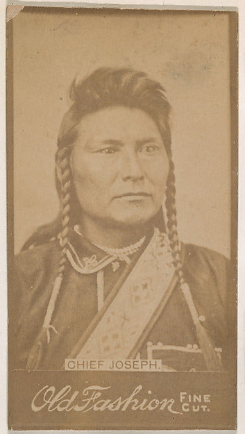 :Chief Joseph from the Indian Chiefs series promoting Old Fa-16x12"(A3) Poster