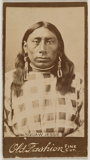 :Squaw Jessie from the Indian Chiefs series promoting Old Fa-16x12"(A3) Poster