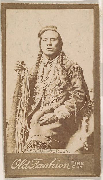 :Scout Curley from the Indian Chiefs series promoting Old Fa-16x12"(A3) Poster