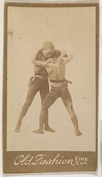 :Two boys wrestling from the "Negro Subjects" series promoti-16x12"(A3) Poster