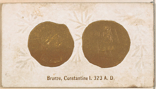 :Bronze Constantine I 323 A.D. from the Ancient Coins series-16x12"(A3) Poster