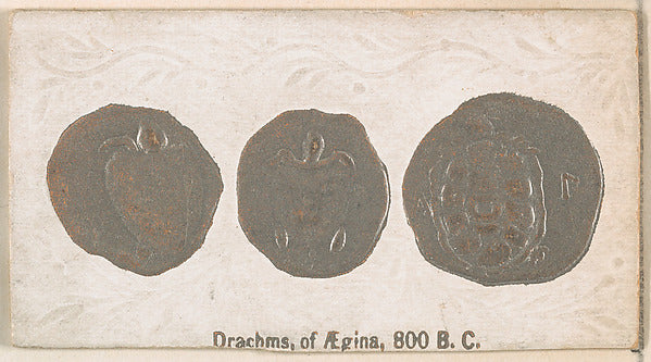 :Drachm of Aegina 800 B.C. from the Ancient Coins series iss-16x12"(A3) Poster