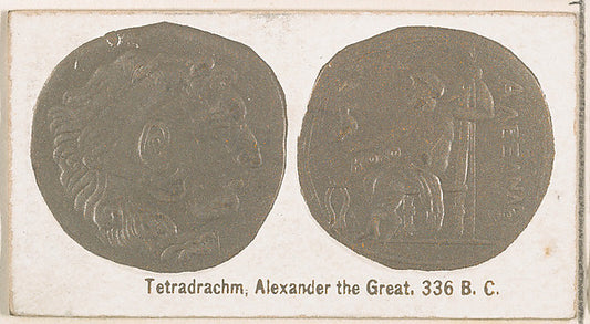 :Tetradrachm Alexander the Great 336 B.C. from the Ancient C-16x12"(A3) Poster