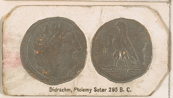 :Didrachm Ptolemy Sotaer 285 B.C. from the Ancient Coins ser-16x12"(A3) Poster