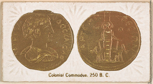 :Colonial Commodus 250 B.C. from the Ancient Coins series is-16x12"(A3) Poster