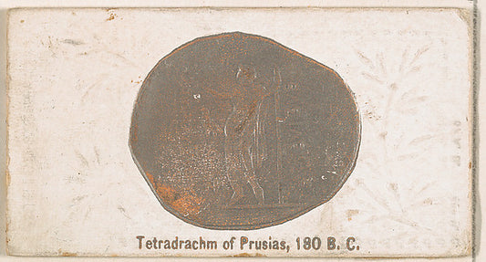 :Tetradrachm of Prusias 180 B.C. from the Ancient Coins seri-16x12"(A3) Poster