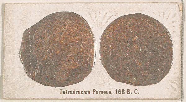 :Tetradrachm Perseus 168 B.C. from the Ancient Coins series -16x12"(A3) Poster