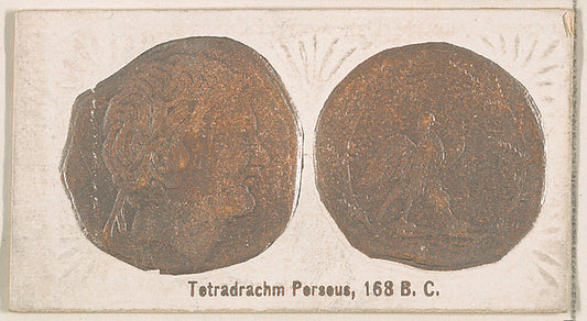 :Tetradrachm Perseus 168 B.C. from the Ancient Coins series -16x12"(A3) Poster