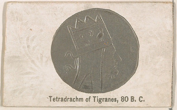 :Tetradrachm of Tigranos 80 B.C. from the Ancient Coins seri-16x12"(A3) Poster