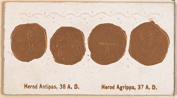 :Herod Antipas 38 A.D. / Herod Agrippa 37 A.D. from the Anci-16x12"(A3) Poster