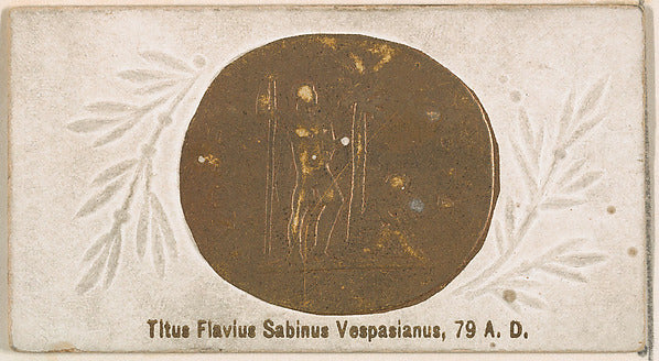 :Titus Flavius Savinus Vespasianus 79 A.D. from the Ancient -16x12"(A3) Poster