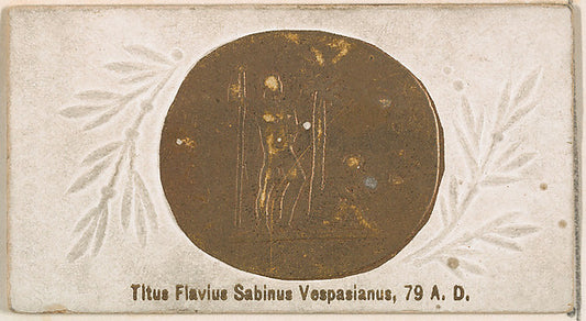 :Titus Flavius Savinus Vespasianus 79 A.D. from the Ancient -16x12"(A3) Poster