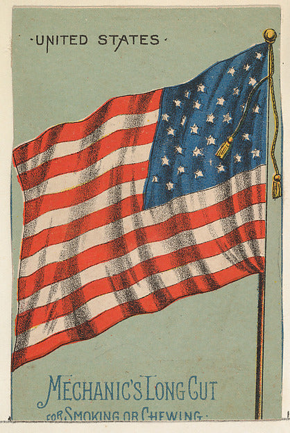 :United States from the National Flags series issued by Wm. -16x12"(A3) Poster