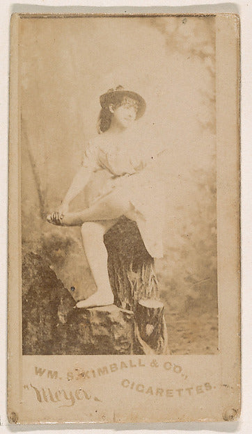 :Miss Meyer from the Actresses series issued by Wm. S. Kimba-16x12"(A3) Poster