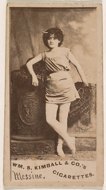 :Miss Messine from the Actresses series issued by Wm. S. Kim-16x12"(A3) Poster