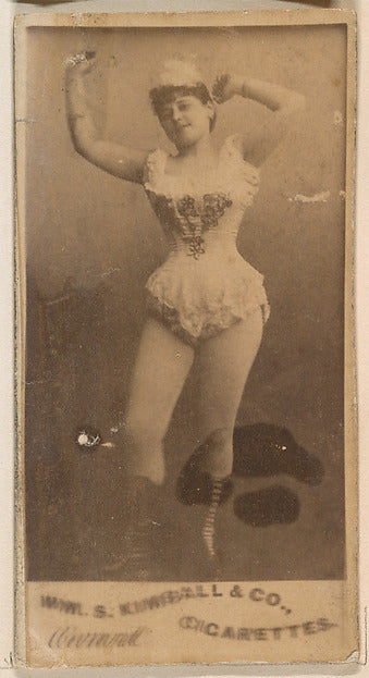 :Actress standing with arms above head from the Actresses se-16x12"(A3) Poster