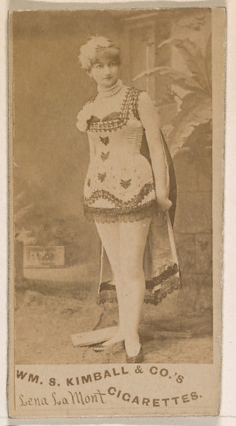 :Lena La Mont from the Actresses series issued by Wm. S. Kim-16x12"(A3) Poster