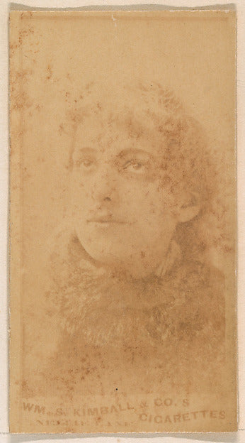 :Portrait of Actress from the Actresses series issued by Wm.-16x12"(A3) Poster