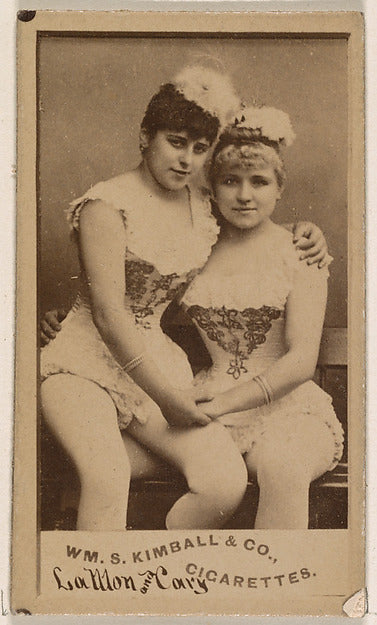 :La Mon and Cary from the Actresses series issued by Wm. S. -16x12"(A3) Poster