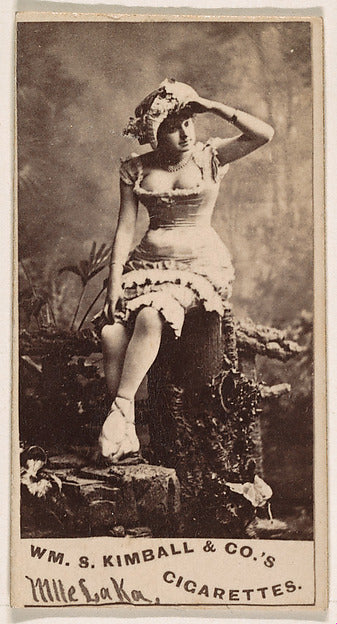 :Mlle. Laka from the Actresses series issued by Wm. S. Kimba-16x12"(A3) Poster