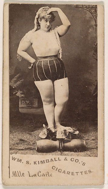 :Mlle LaCarte from the Actresses series issued by Wm. S. Kim-16x12"(A3) Poster