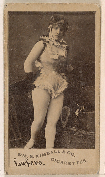 :Miss Lafero from the Actresses series issued by Wm. S. Kimb-16x12"(A3) Poster
