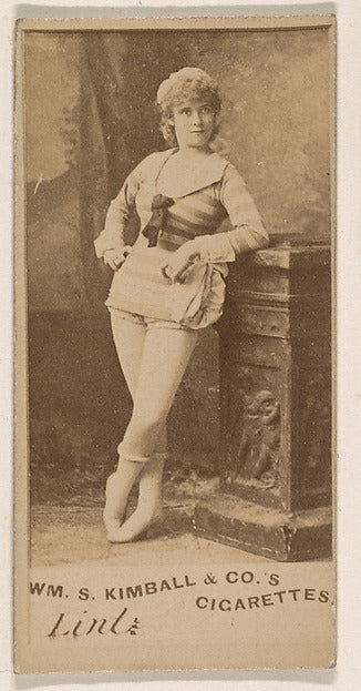 :Miss Lint from the Actresses series issued by Wm. S. Kimbal-16x12"(A3) Poster