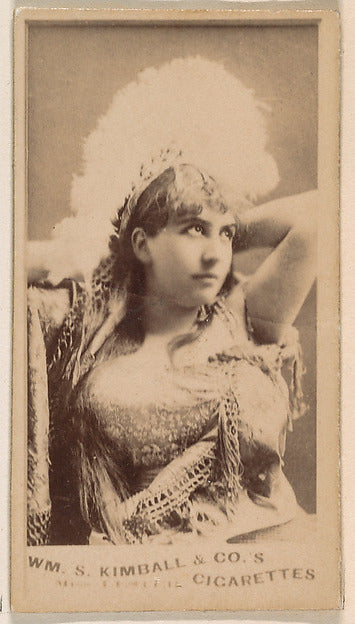 :Actress posing with hands behind head from the Actresses se-16x12"(A3) Poster