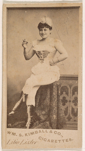 :Lilio Lister from the Actresses series issued by Wm. S. Kim-16x12"(A3) Poster