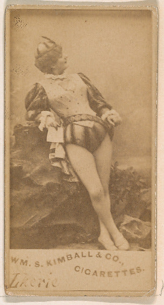 :Miss Lherie from the Actresses series issued by Wm. S. Kimb-16x12"(A3) Poster