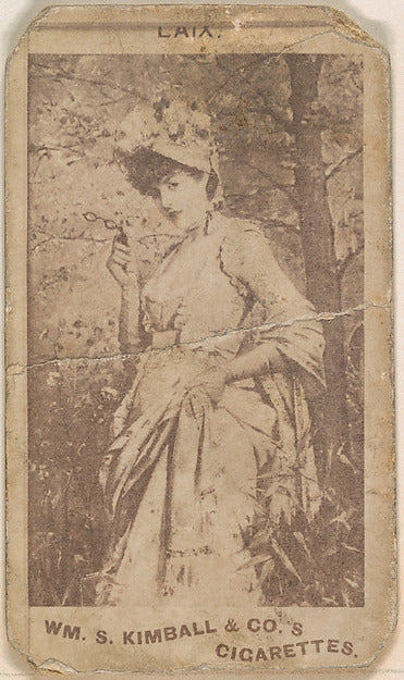 :Miss Laix from the Actresses series issued by Wm. S. Kimbal-16x12"(A3) Poster