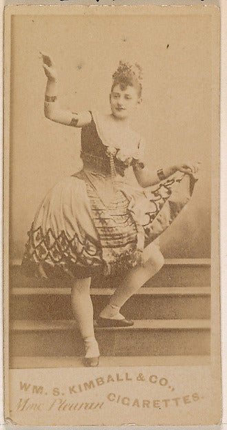 :Mme. Pleuran from the Actresses series issued by Wm. S. Kim-16x12"(A3) Poster