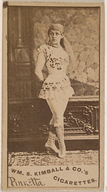 :Miss Pinnetta from the Actresses series issued by Wm. S. Ki-16x12"(A3) Poster