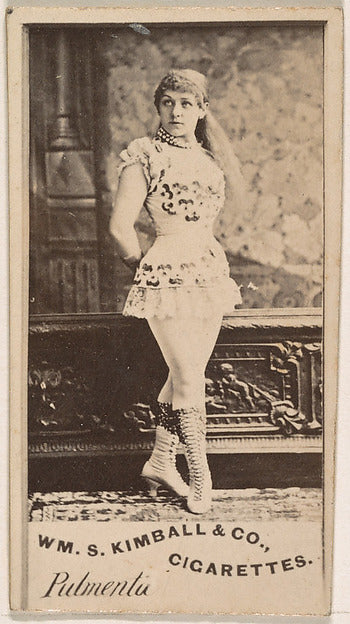 :Miss Pulmenta from the Actresses series issued by Wm. S. Ki-16x12"(A3) Poster