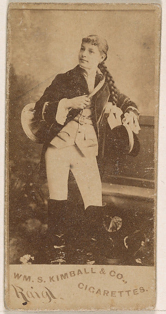 :Miss Raigl from the Actresses series issued by Wm. S. Kimba-16x12"(A3) Poster