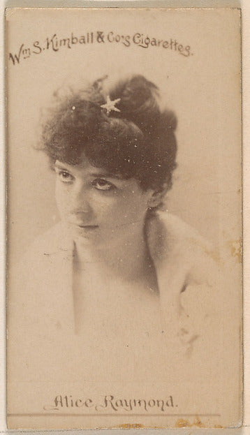 :Alice Raymond from the Actresses series issued by Wm. S. Ki-16x12"(A3) Poster
