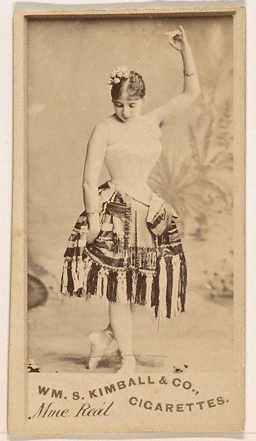 :Mme. Real from the Actresses series issued by Wm. S. Kimbal-16x12"(A3) Poster