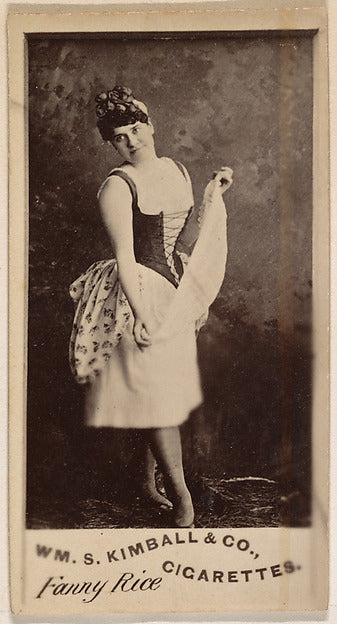 :Fanny Rice from the Actresses series issued by Wm. S. Kimba-16x12"(A3) Poster