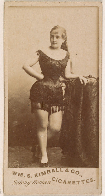 :Sidony Roman from the Actresses series issued by Wm. S. Kim-16x12