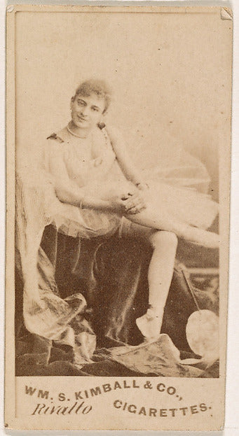 :Miss Rivalto from the Actresses series issued by Wm. S. Kim-16x12"(A3) Poster