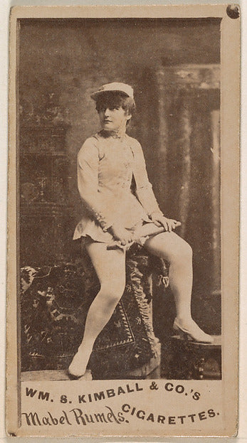 :Mabel Rumels from the Actresses series issued by Wm. S. Kim-16x12"(A3) Poster