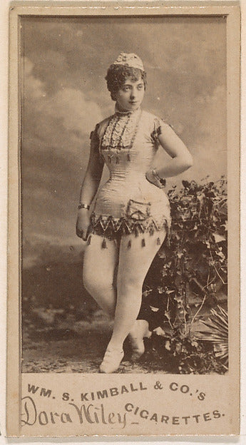 :Dora Wiley from the Actresses series issued by Wm. S. Kimba-16x12"(A3) Poster
