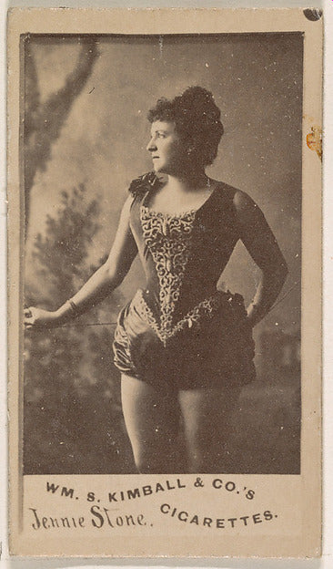 :Jennie Stone from the Actresses series issued by Wm. S. Kim-16x12"(A3) Poster