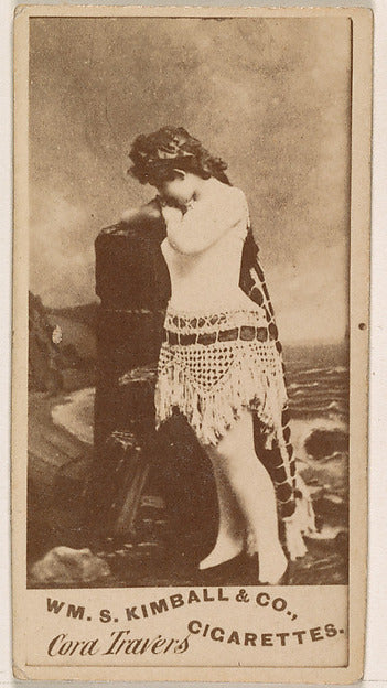 :Cora Travers from the Actresses series issued by Wm. S. Kim-16x12"(A3) Poster