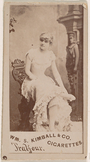 :Miss Tralfour from the Actresses series issued by Wm. S. Ki-16x12"(A3) Poster