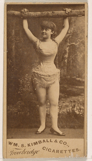 :Miss Trowbridge from the Actresses series issued by Wm. S. -16x12"(A3) Poster