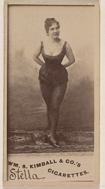 :Miss Stella from the Actresses series issued by Wm. S. Kimb-16x12"(A3) Poster