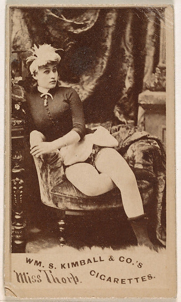 :Miss Thorp from the Actresses series issued by Wm. S. Kimba-16x12"(A3) Poster