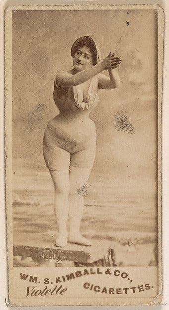 :Miss Violette from the Actresses series issued by Wm. S. Ki-16x12"(A3) Poster