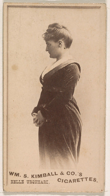 :Belle Urquhart from the Actresses series issued by Wm. S. K-16x12"(A3) Poster